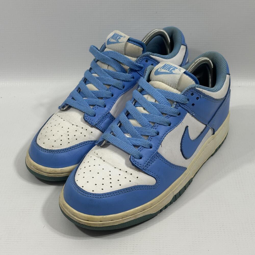 Nike Dunk Low Shoes Kids Size 7Y Blue White Basketball Sneakers CW1590-103